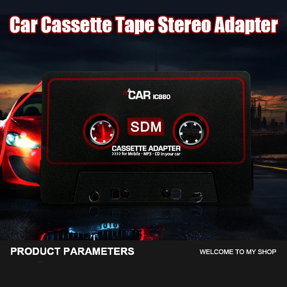 3 5 мм автомобильные кассеты адаптер автомобильный аудио радио Джек Авто для CD MP3