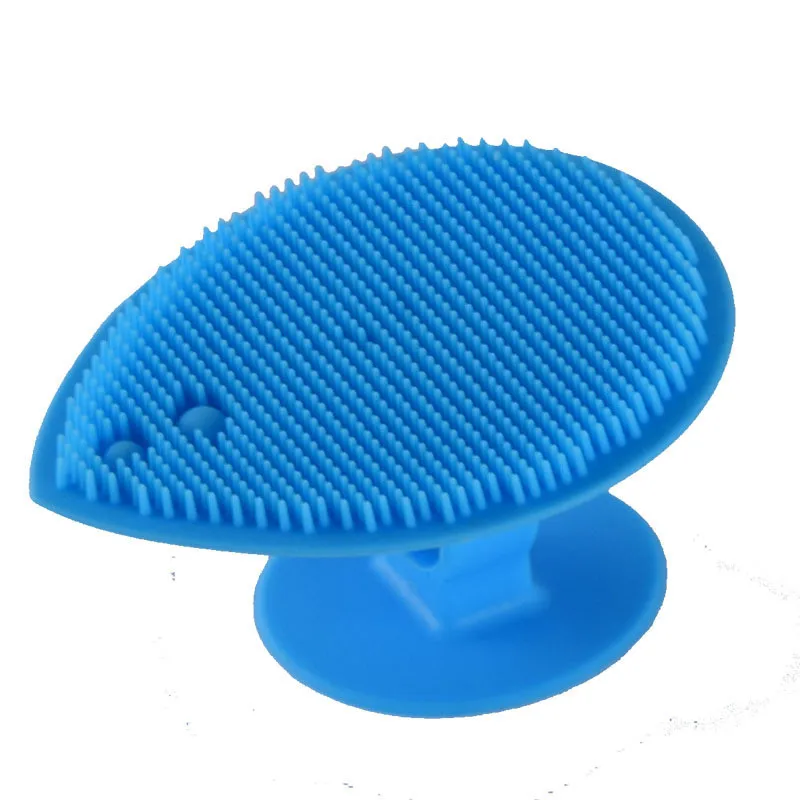 1 шт. Силиконовая накладка для мытья лица отшелушивающая щетка удаления угрей