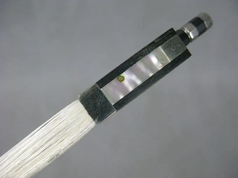 Высококачественный черный бант для скрипки из углеродного волокна 1/4 #4365|Детали и