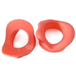 Массажный инструмент для подтяжки лица, макияж, силиконовый каучук, макияж, уход за лицом, похудение, подтяжка рта и мышц, антивозрастной, против морщин