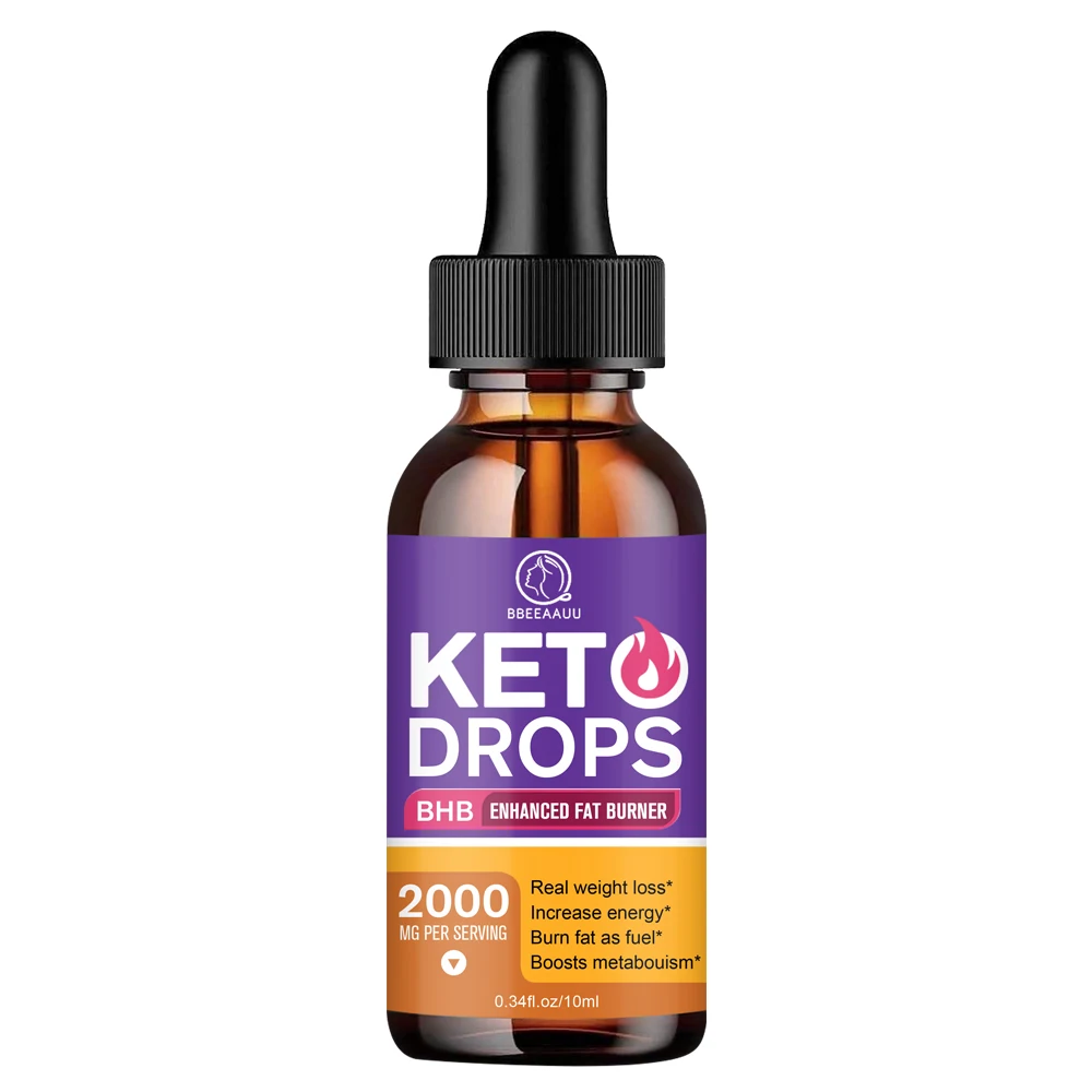 

Bbeeaauu 10ml Pure Keto Drops Weight Loss Slimming Fat Burning Promotes Skinny Speed Up Ketosis Ketone Appetite Suppressant