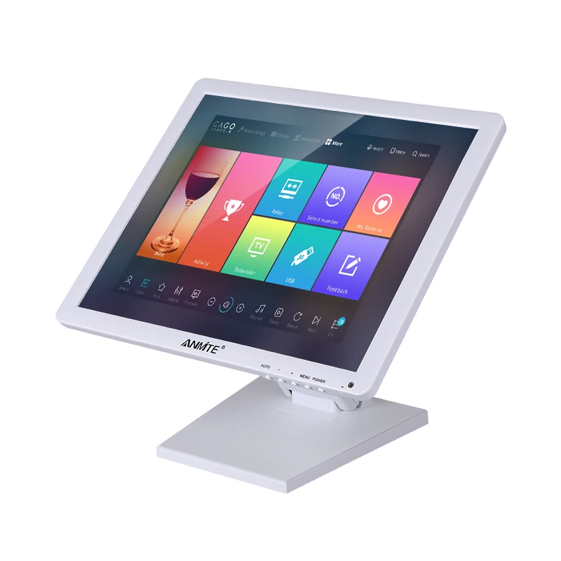 Anmite 17 &quotTFT Lcd сенсорный монитор сердечного ритма опционно Резистивный/емкостный