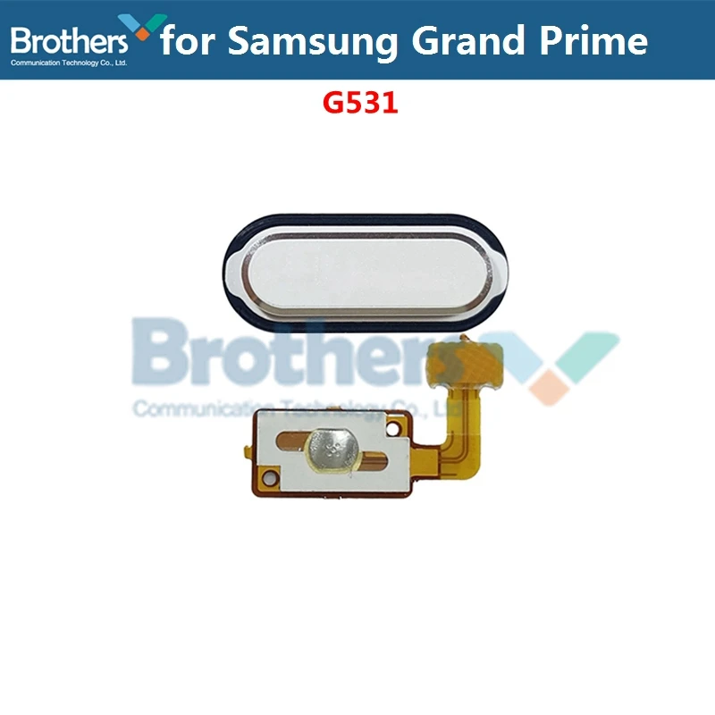 Домашний гибкий кабель для samsung Grand Prime G530 G531 SM-G530 G530H G531H G531F домашняя кнопка гибкий кабель для телефона запасная часть - Цвет: G531White ButtonFlex