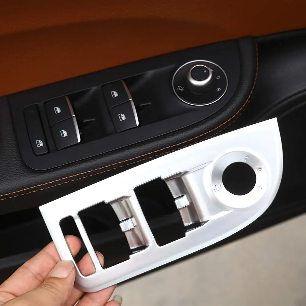 Для Alfa Romeo Giulia 2017 2018 автомобиль ABS хромированные оконный подъемный переключатель