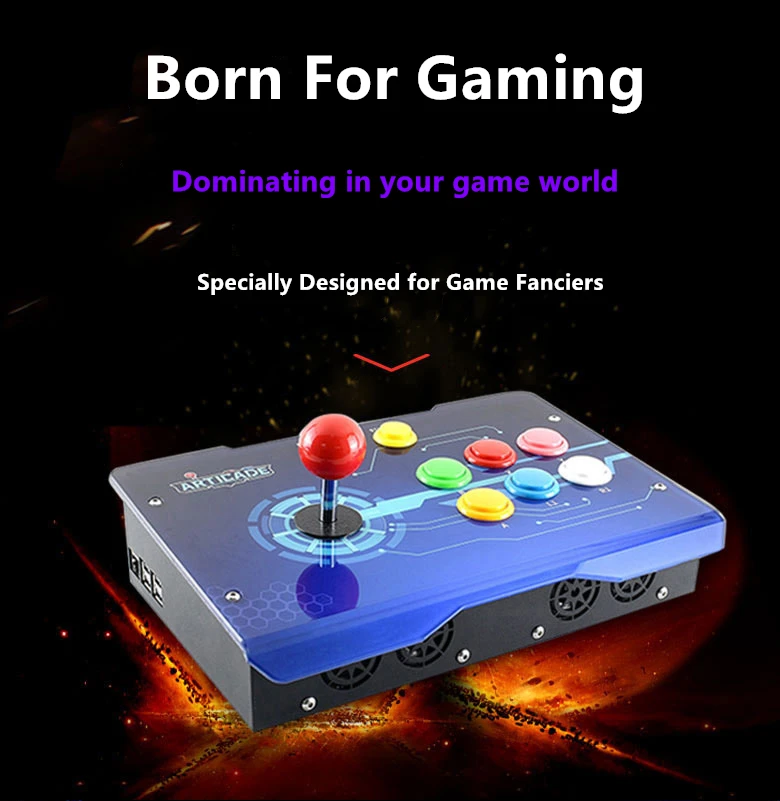 Waveshare Arcade C 1P USB рокер игровой контроллер поддерживает Raspberry Pi 3B + ТВ боевые