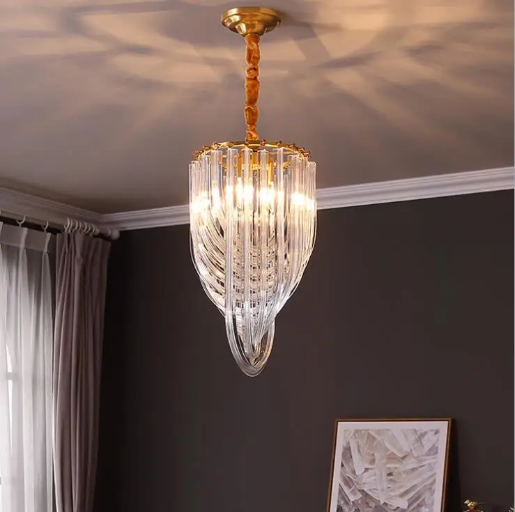 Новая мода светильник роскошная люстра американский ресторан светодиодный