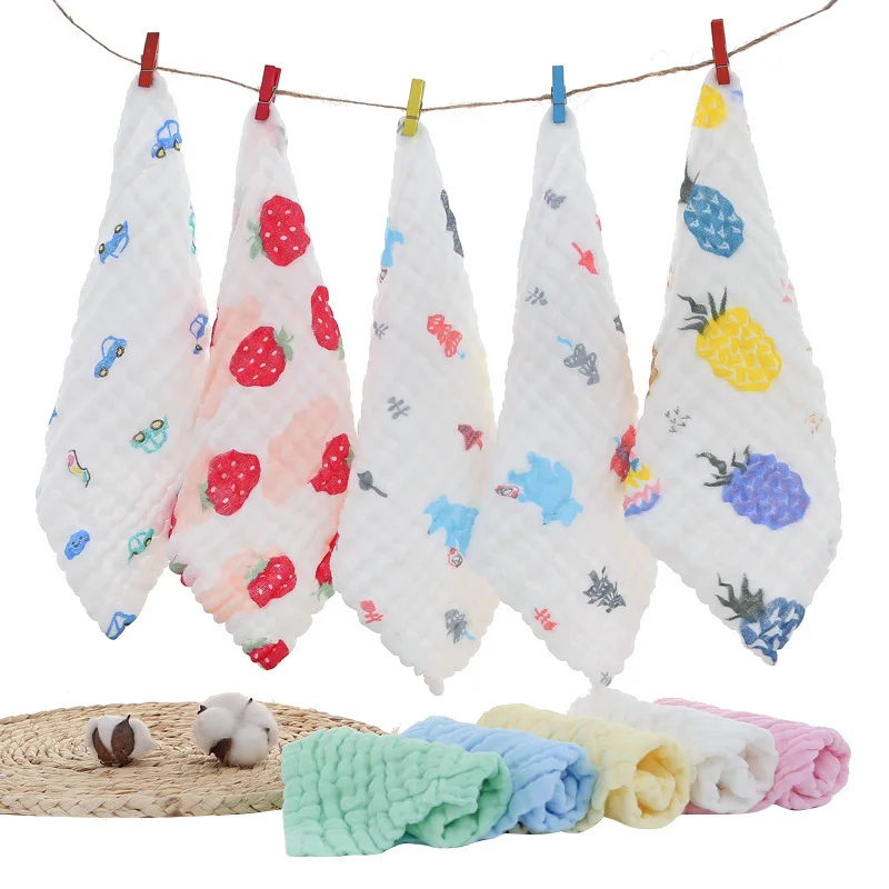 1 шт. мягкое муслиновое полотенце из 100% хлопка детские пеленки для новорожденных