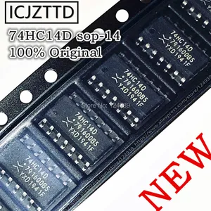 10Pcs 100% original new 74HC14D SOP14 74HC14 SOP SN74HC14DR SN74HC14 74HCU04D 74HCU04 TC74HC00AF 74HC00A LM339DR LM339 LM339D