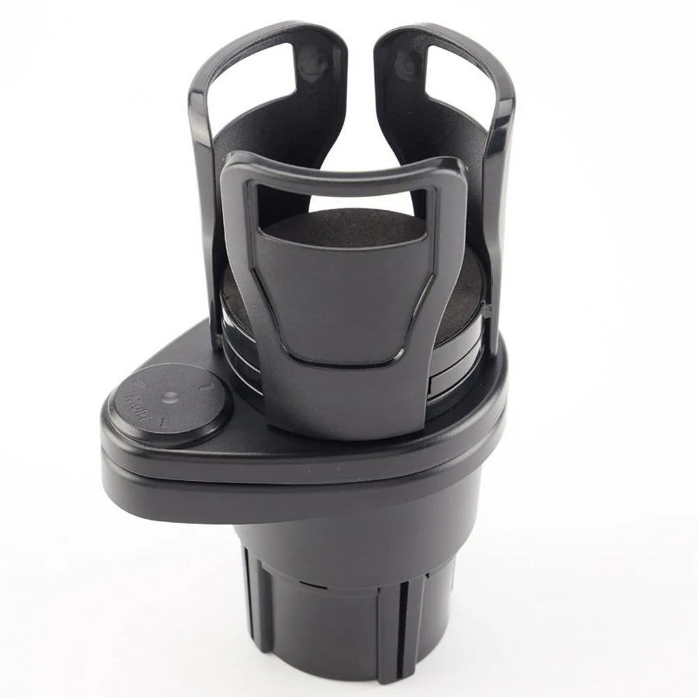 

360 degree car anti-skid cup holder 2 in 1 rotatable waterwheel cup holder multifunctional dual Houder auto parts bracket