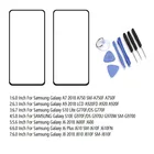 Переднее внешнее стекло для Samsung Galaxy J6 J8 PLUS A7 A750 A9 S10 Lite G770 S10E 2018 G970, переднее стекло, ЖК Сенсорная панель