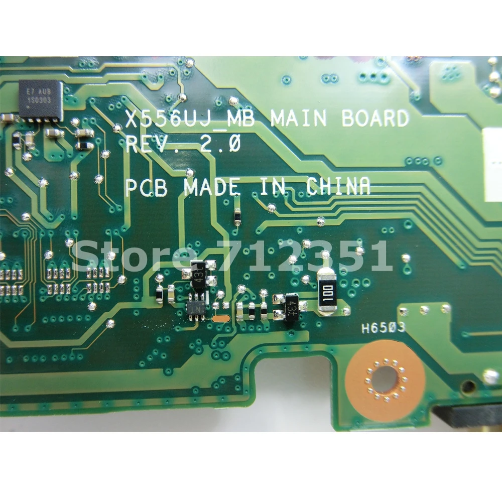 X556UA i3-6100 Процессор 4 Гб Оперативная память материнская плата REV2.0 для Asus X556UJ X556UV X556U