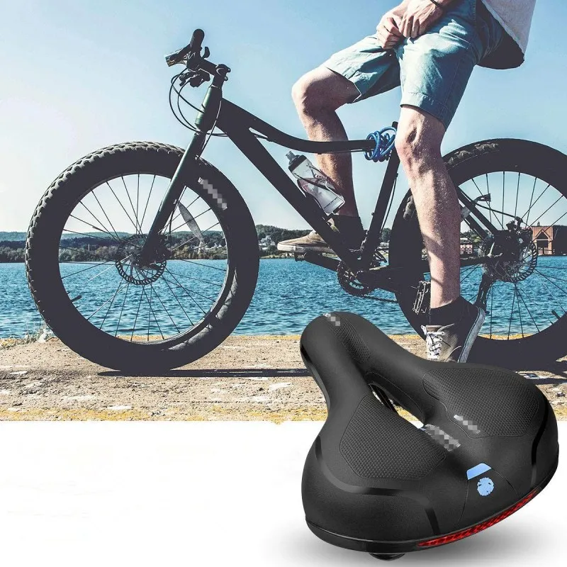 Седло для горного велосипеда подушка на сиденье Dead Fly губчатая электрического