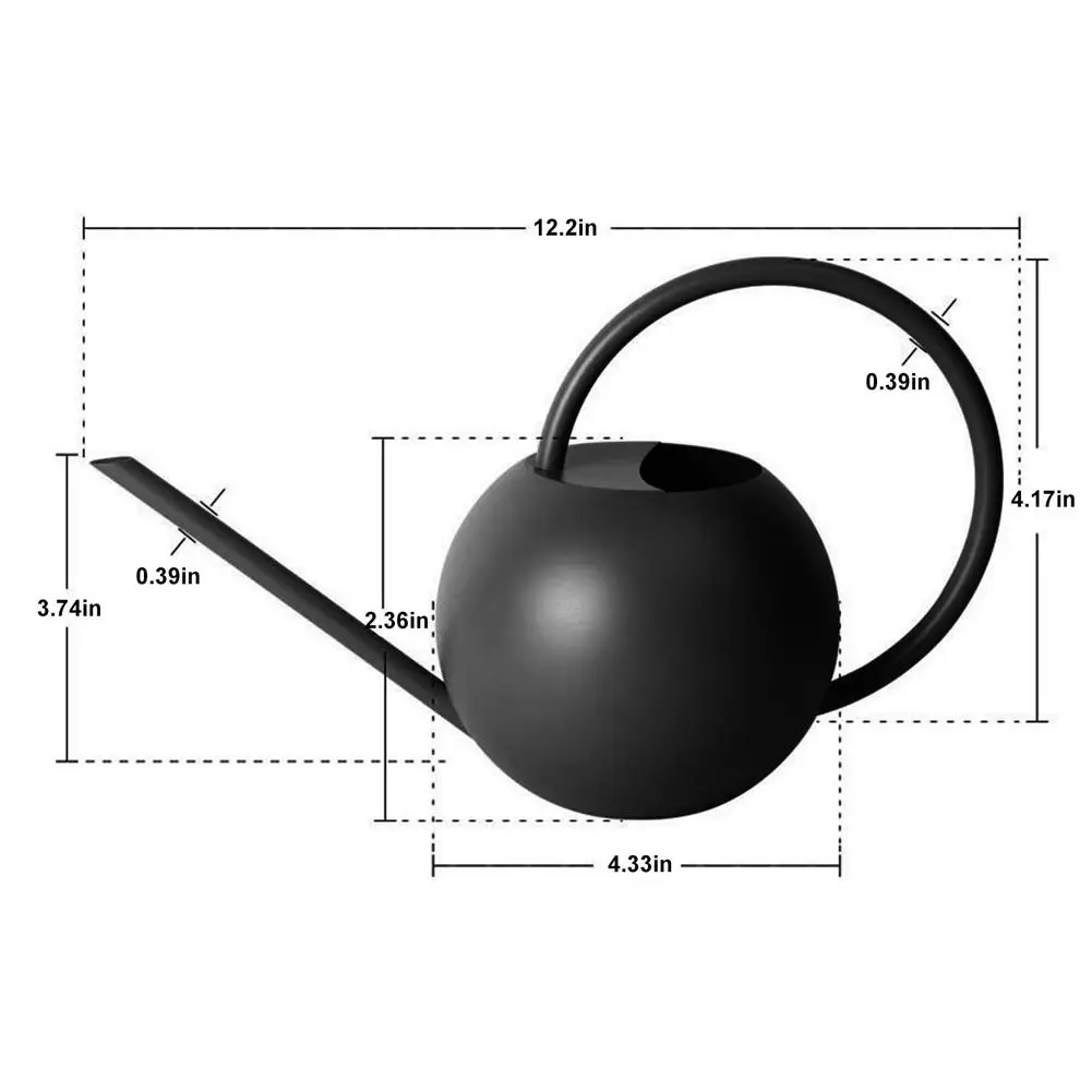 

400/1000ml Stainless Steel Watering Can Long Spout Watering Jug Small Plant Waterer Gardening Potted Small Watering Can