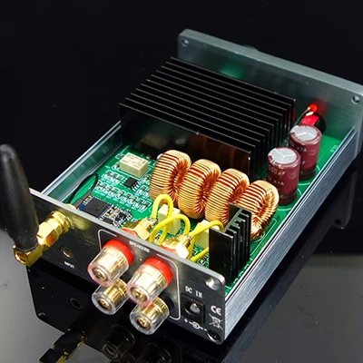 amplifier 160 Вт* 2 Bluetooth 5,0 цифровой усилитель TDA7498E hifi цифровой усилитель мощности TDA7498 класса D amp без источника питания ATPX - Цвет: amplifier
