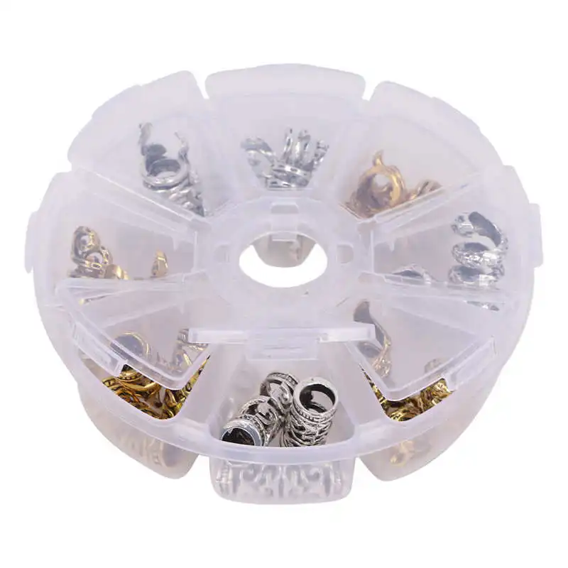 

Viking Hair Beads Fashion Stylish Wide Use Hair Braid Rings for Parties for Weddings