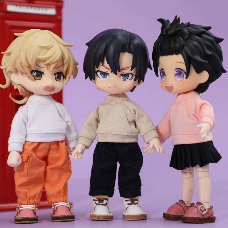 Детская одежда Ob11 суперразные цвета ob11 свитер с длинным рукавом футболка 12 точек