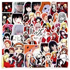 Аниме Kakegurui Yumeko Jabami Косплей наклейки Мэри Saotome Runa Kawaii милый мультфильм водонепроницаемый веер коллекции