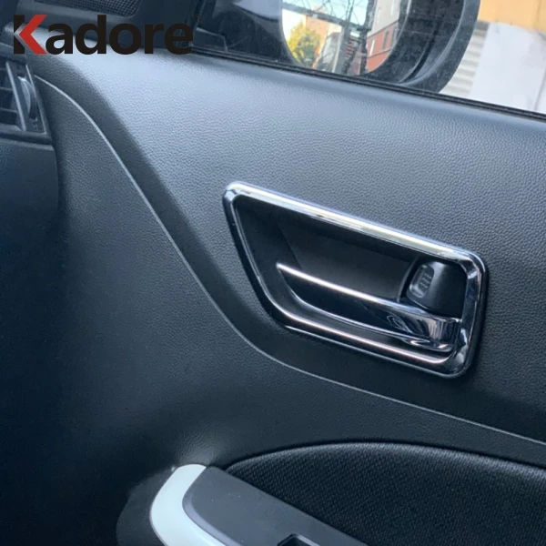 Подходит для Suzuki Swift АБС матовая внутренняя дверная ручка, накладка, защитная наклейка, аксессуары для автомобиля