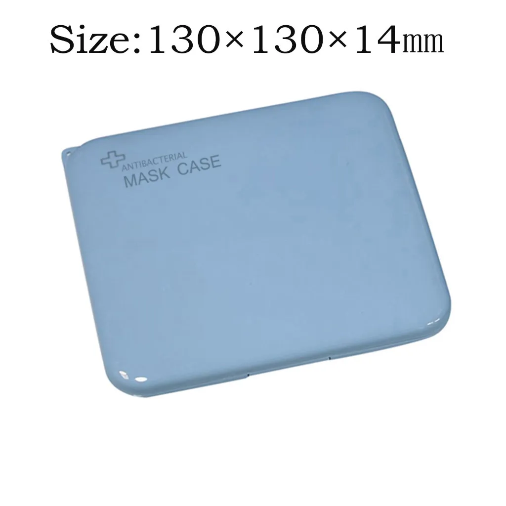 Портативная сумка для хранения маски лица предотвращающая загрязнение без