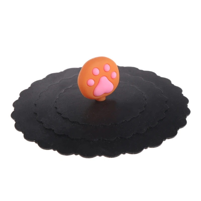 

Pet Food Can Cover Silicone Storage Cap Fresh Lid Dog Reusable Color Random