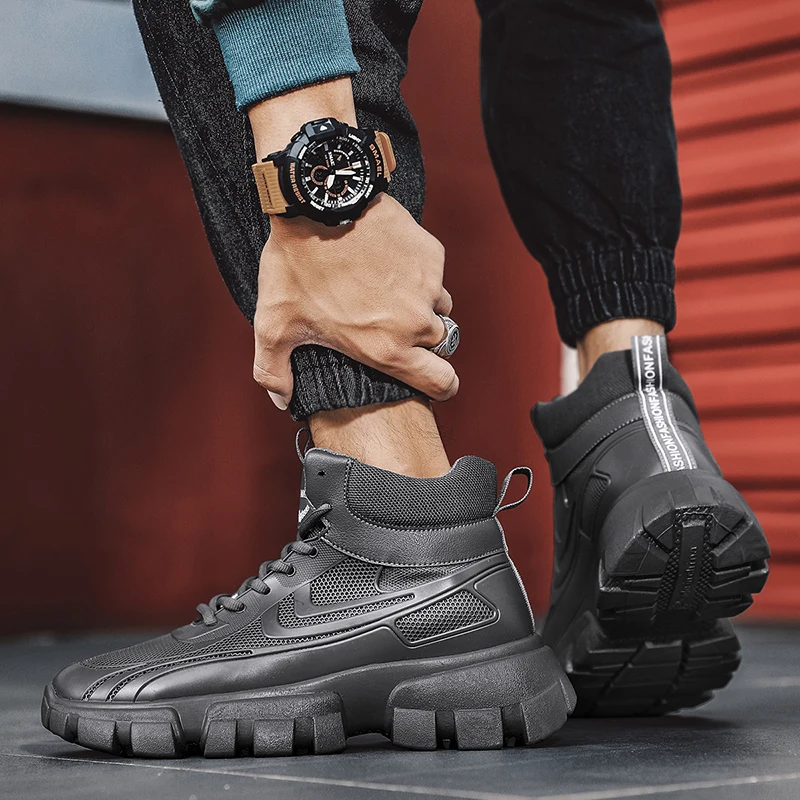 Кроссовки мужсветильник легкие Нескользящие профессиональные спортивные