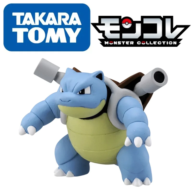 

TAKARA Pokemon Figures Asian Version MS-16 Blastoise Toys Excellent Quality Super High Degree Of Reduction Anime Child Gift
