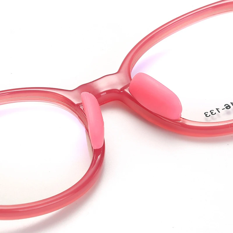 Детские силиконовые очки Iboode TR90 с защитой от синего света гибкие съемные плоские