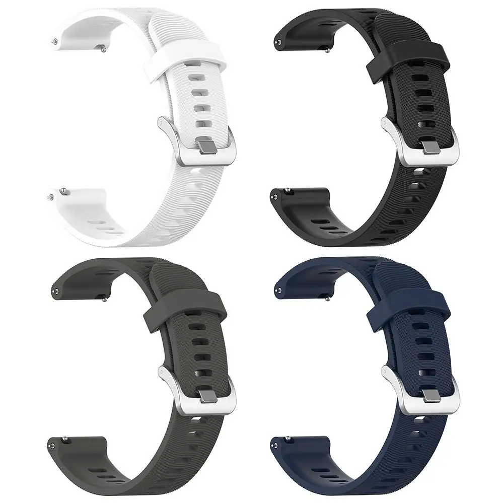 

Silicone Adjustable Watch Band Strap for Garmin Forerunner 245M/245 Smartwatch 100% Brand New High Quality 207*20*5mm
