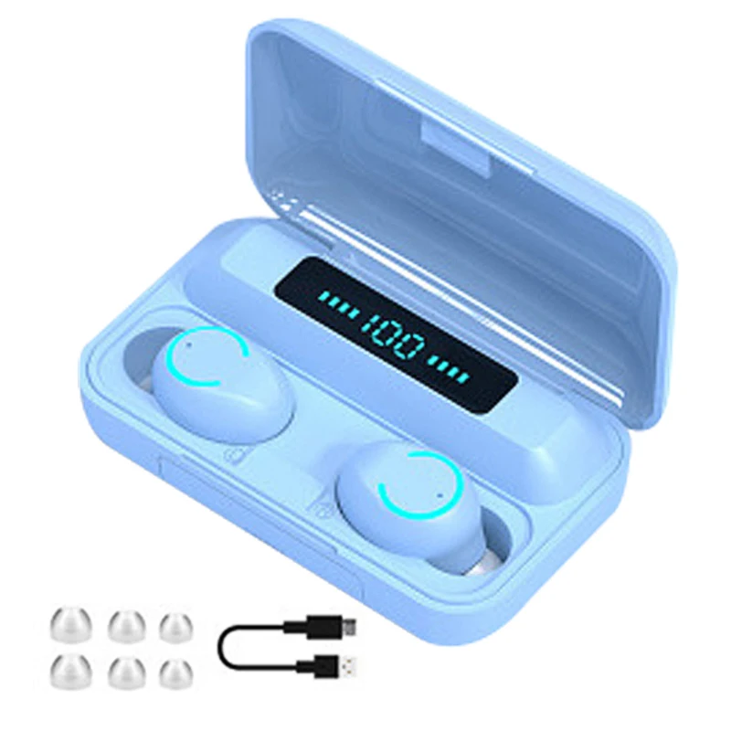 

Беспроводной Bluetooth 5,0 наушники светодиодный Дисплей наушники гарнитура Шум снижение NC99