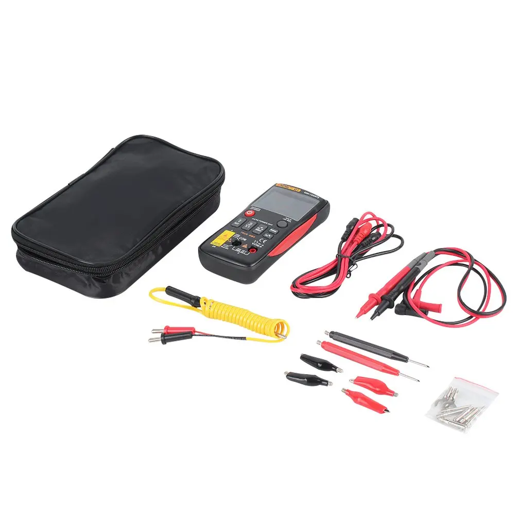 Цифровой мультиметр ANENG Q1 9999 отсчетов истинный RMS Авто/ручной диапазон AC/DC Вольт