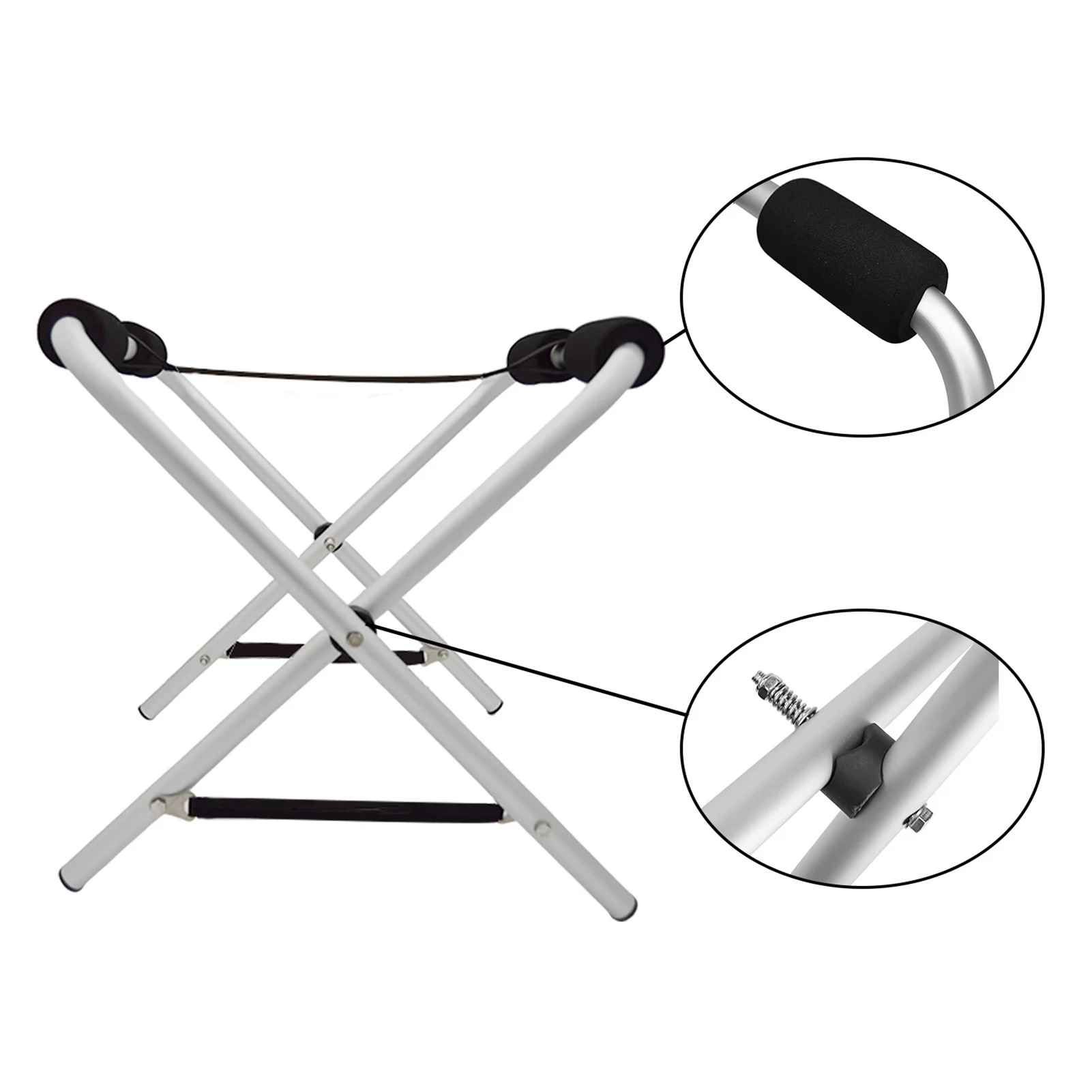 

2PCS/Set Universal Portable Rack Stands For Kayaks And SUP Kayak Canoe Storage Rack Folding Aluminum Stand Free Shipping