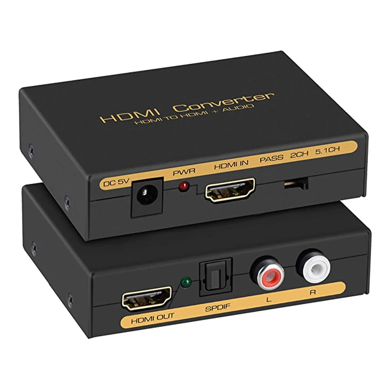 

Разветвитель HDMI/HDMI, SPDIF, RCA, 1080p, вывод аудио