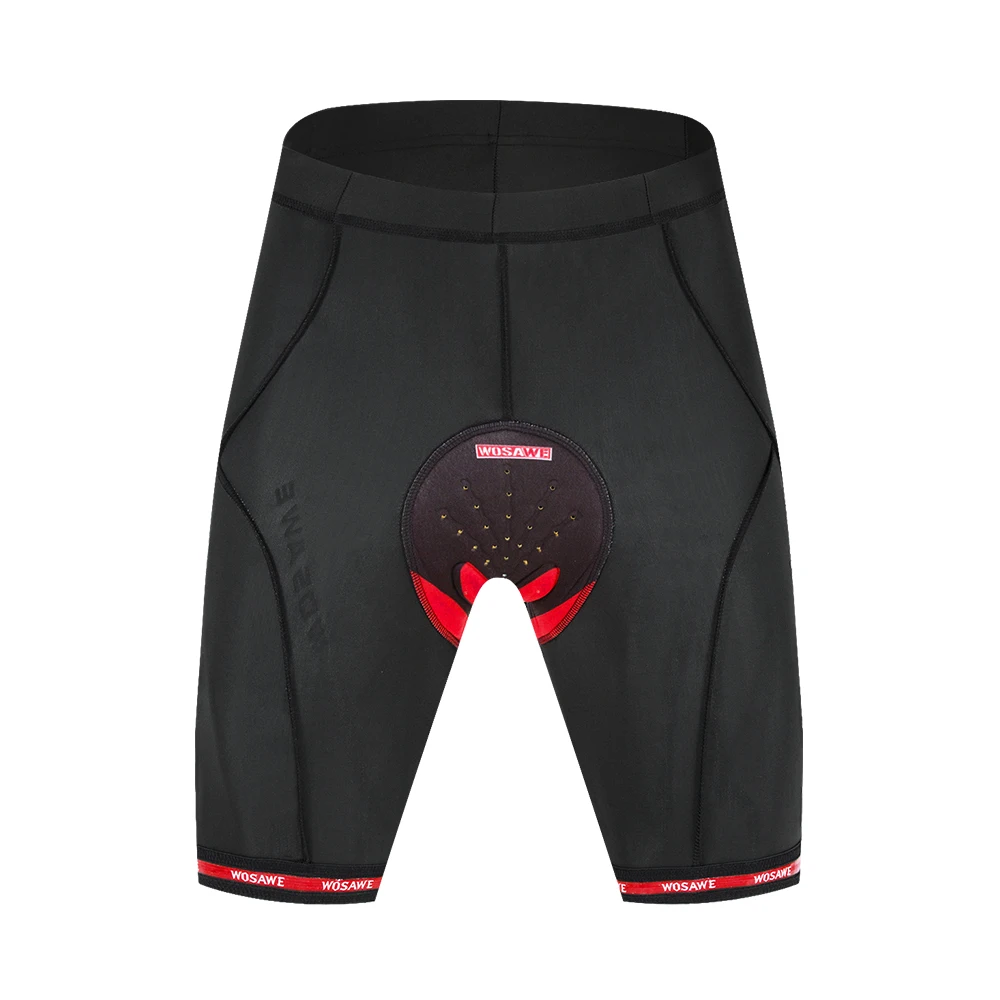 WOSAWE светоотражающие велосипедные шорты с 5D подкладкой ударопрочные для