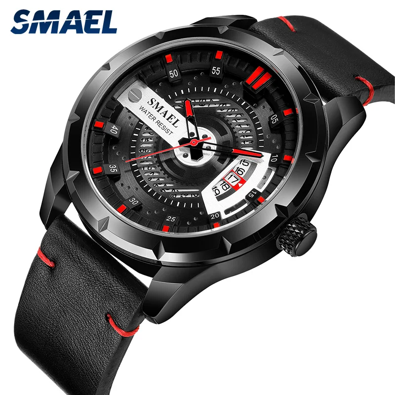 SMAEL мужские спортивные часы лучший бренд класса люкс военные кварцевые с датой