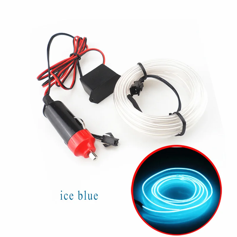 Автомобильные аксессуары для интерьера 3 м атмосферная лампа EL холодсветильник