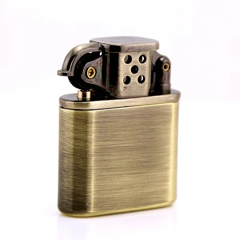 

Plum Pattern Pure Copper Creative Kerosene Lighter Smoking Accessories Briquets Et Accessoires Fumeurs Gadgets for Men Mechero