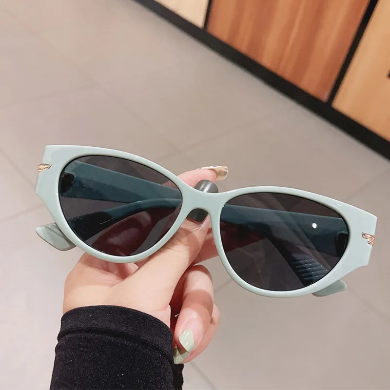 

Солнечные очки «кошачий глаз» женские, брендовые зеленые солнцезащитные аксессуары с ацетатными линзами, уникальные винтажные UV400, 2021