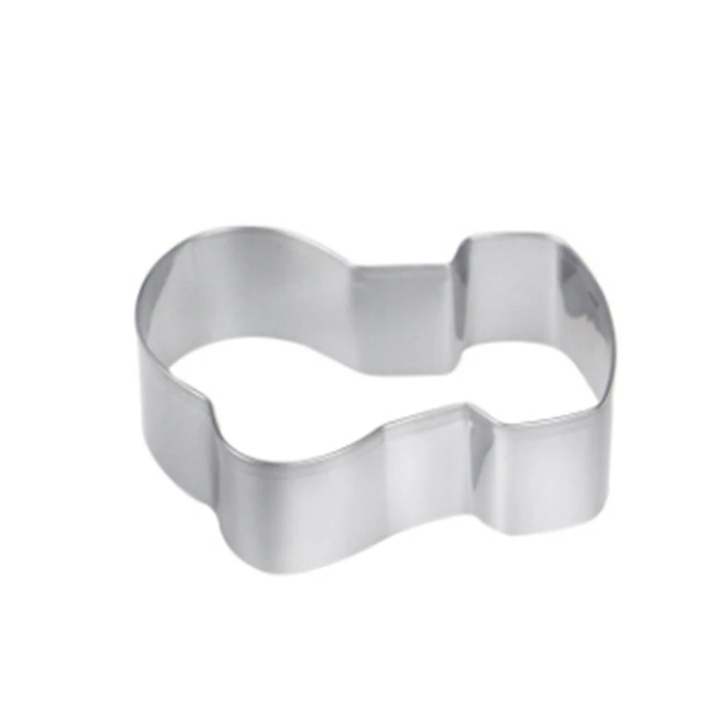 5 шт./компл. Нержавеющая сталь пресс формы для выпечки Рождественская елка лося