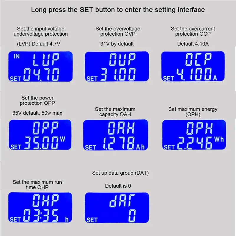 Автоматический понижающий преобразователь CC CV Регулируемый лабораторный блок
