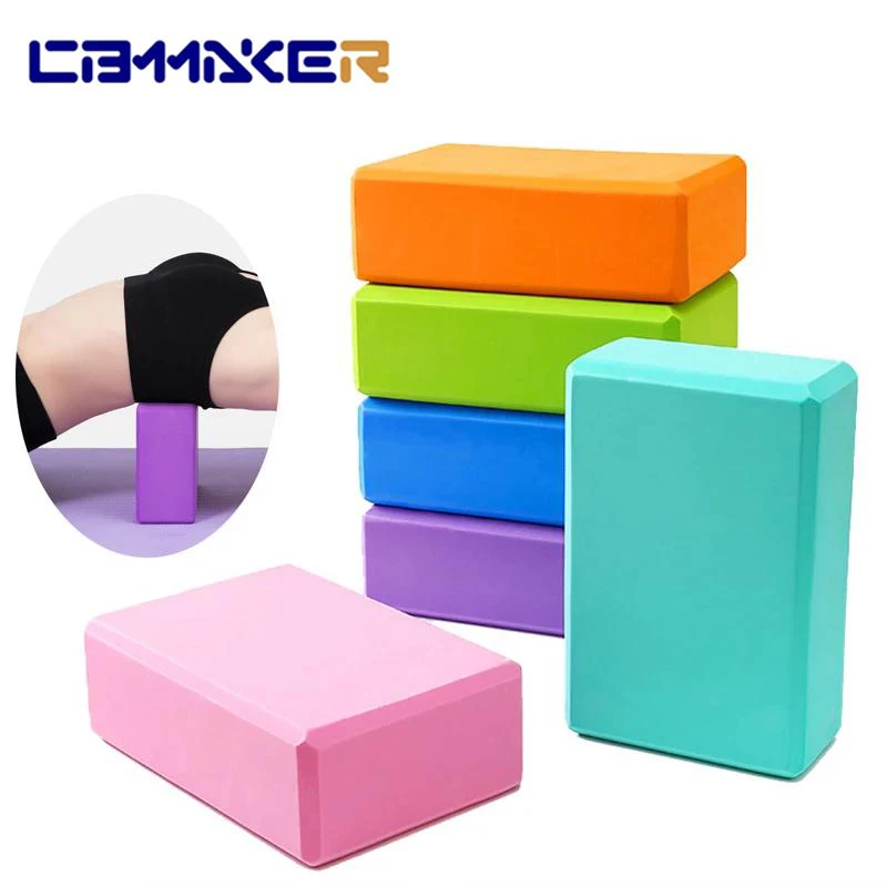 

Блок для йоги, цветной пенный блок, кирпич для кроссфита, тренировок, тренировок, бодибилдинга, оборудование
