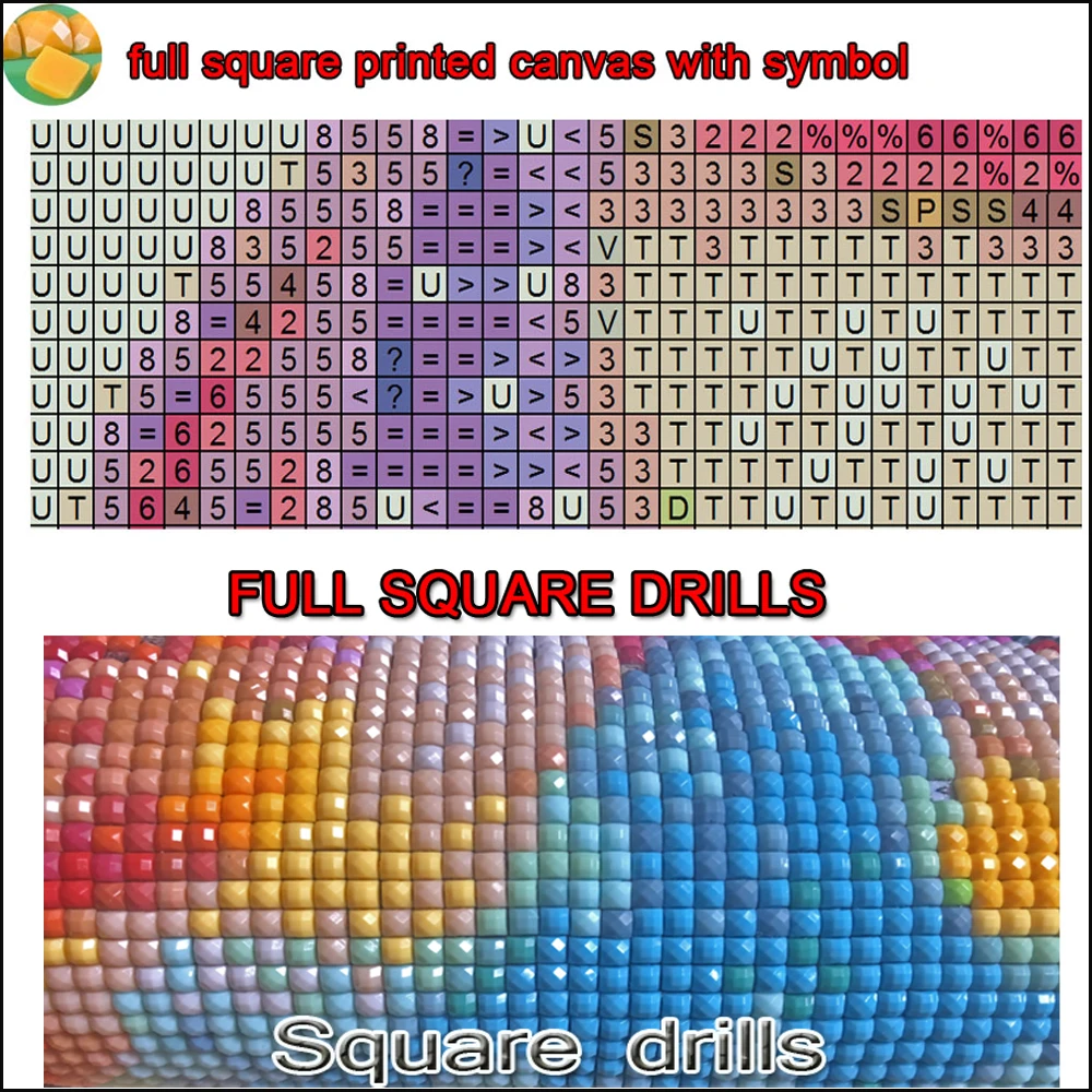 

DIY Diamond Painting 5D Cross Stitch Sunflower Crystal Square Diamond mosaic Sets Unfinished Decorative Full Diamond Embroidery
