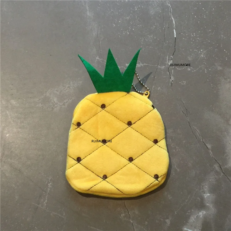 8 см 10 и 20 3 размера плюшевый чехол в виде ананаса Кошелек с брелоком для монет |