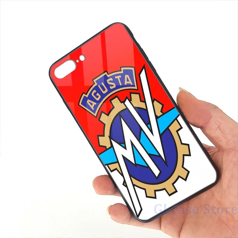 Чехол для телефона MV AGUSTA iPhone 12 Pro 11 X XR XS Max 8 7 6 6s Plus 5s мягкая стеклянная задняя