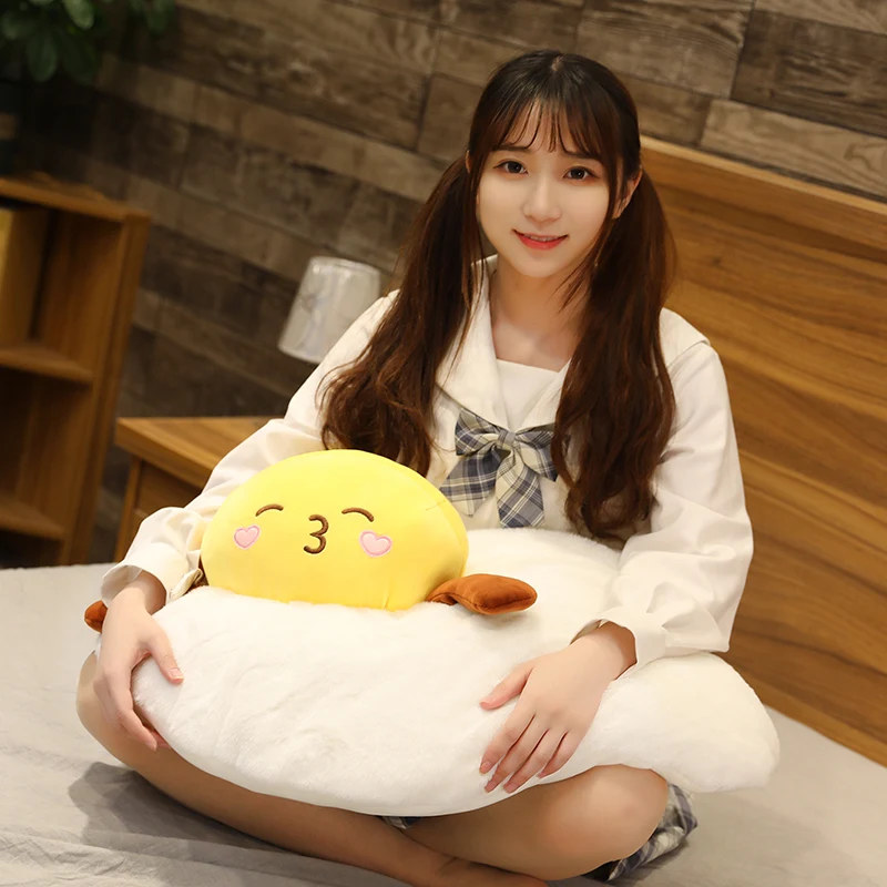 

Poached egg pillow personalized pillow pillow creative fried egg siesta pillow office egg pillow soft and fresh
