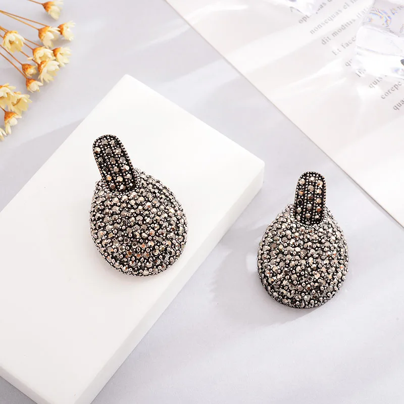 Женские винтажные серьги капли MAIKALE классические большие из сплава