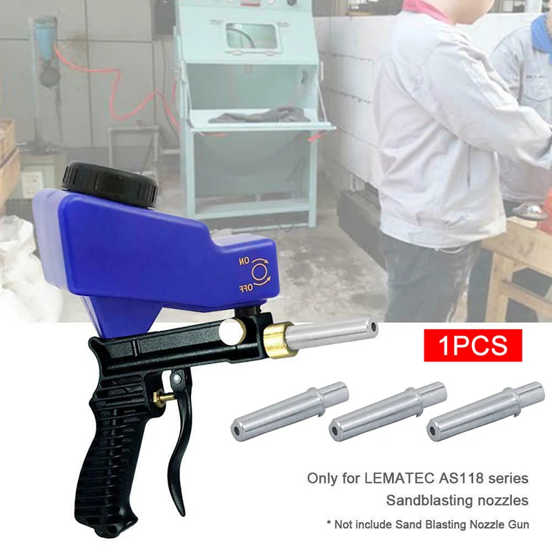 

2021 Hot Sale Sandblasting Guns Nozzle Tool for LEMATEC AS118 Sandblaster Guns Dropshipping NEWEST