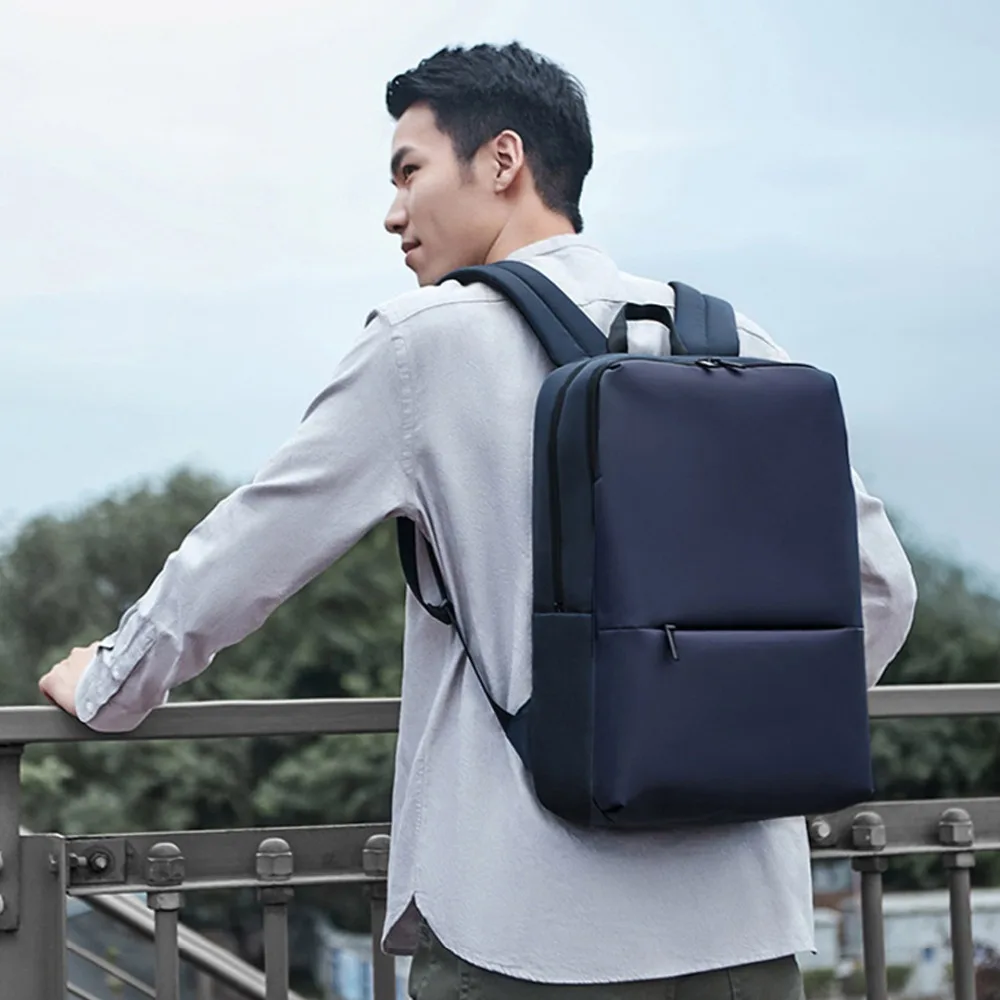 Xiaomi Mijia классический деловой рюкзак 18L емкость 4 уровня водонепроницаемые сумки унисекс сумка на плечо для мужчин и женщин на открытом воздухе путешествия