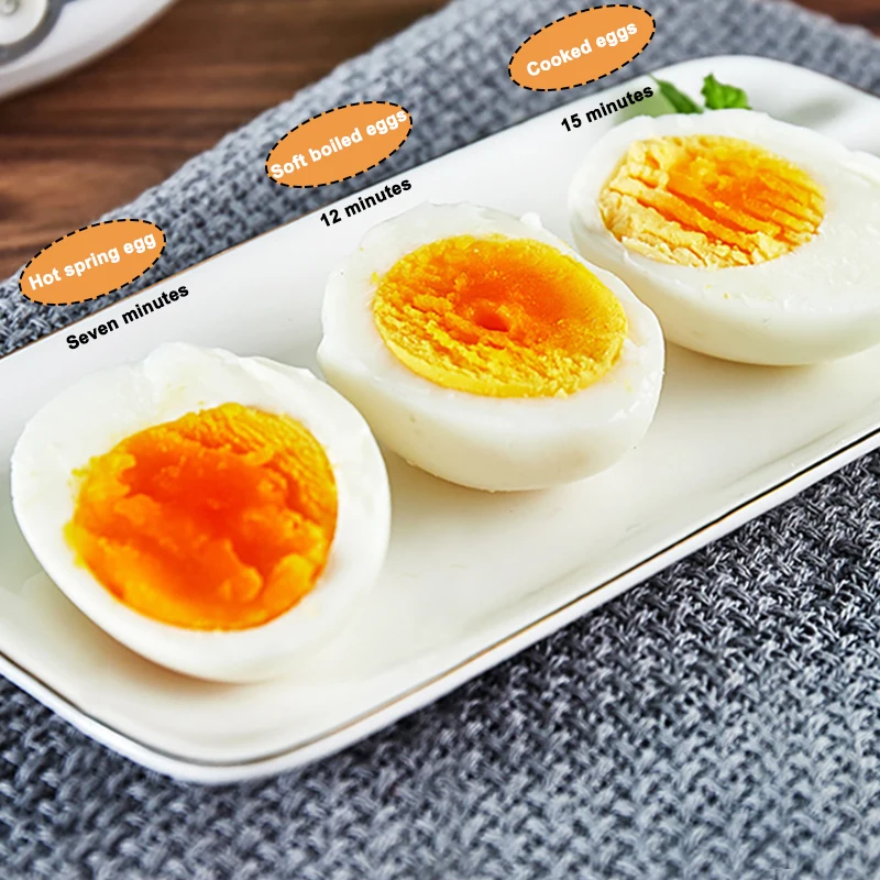 

Hervidor de huevos multifuncin para desayuno, mquina de desayuno domstica de 220V, vaporera para huevos, apagado automtico