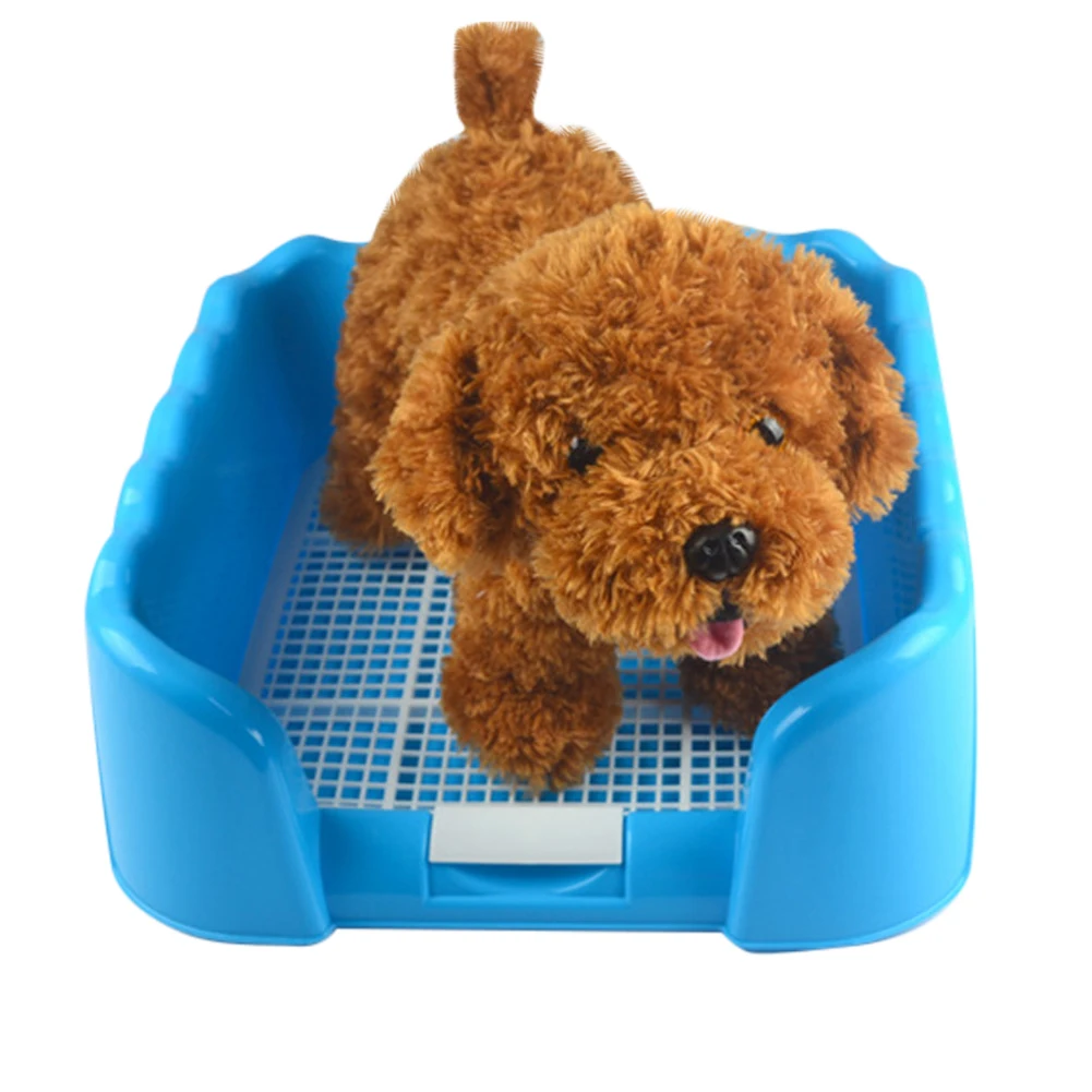 Обучающий туалет для домашних животных портативный огражденный лоток сетчатый