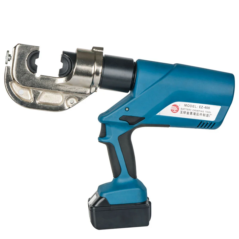 

EZ-400 battery powered wire power hydraulic crimping tool for terminal